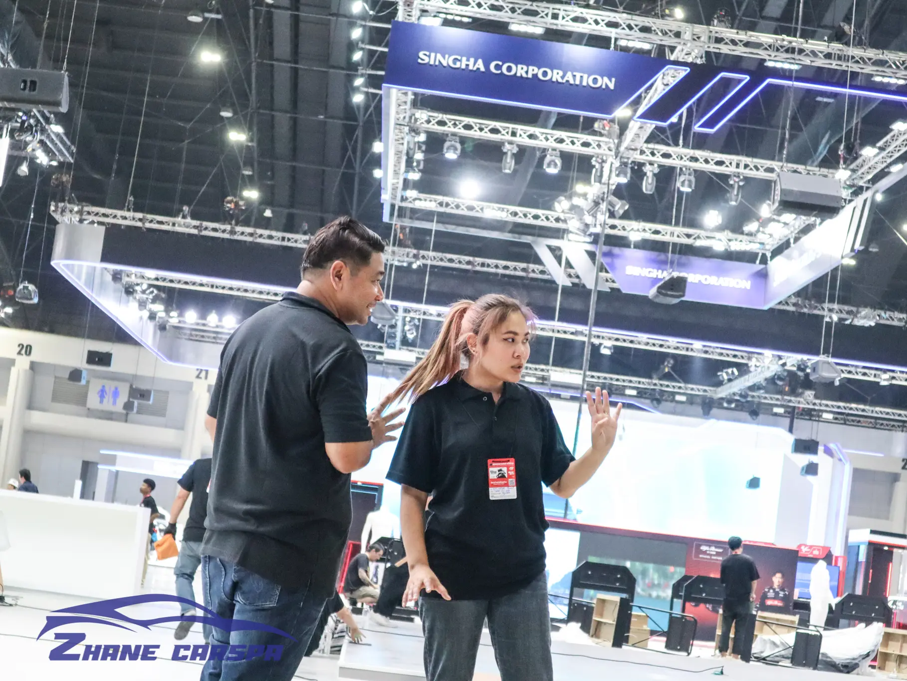 Zhane Car Spa Motor Expo Event
