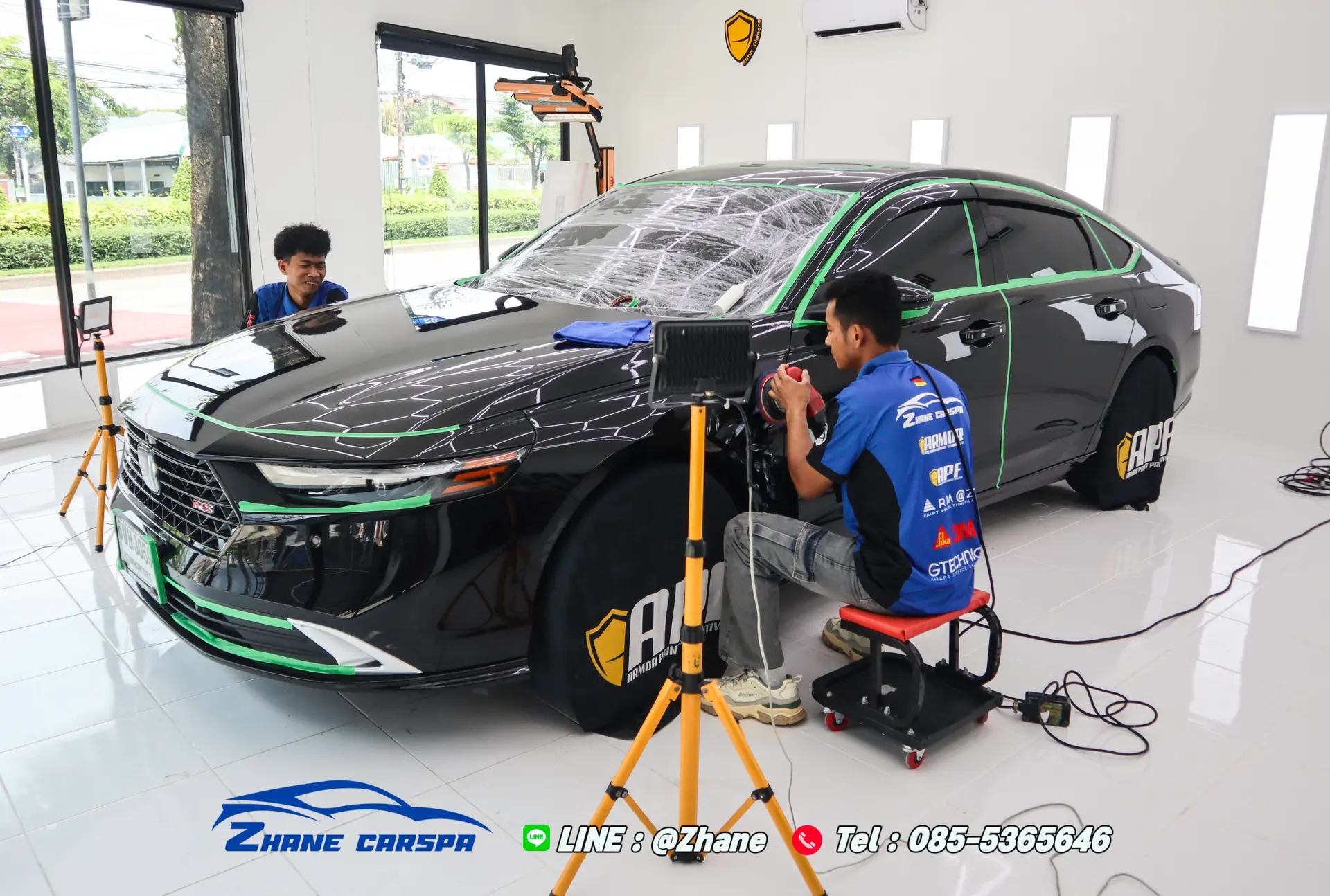 Zhane Car Spa New Shop First Opening