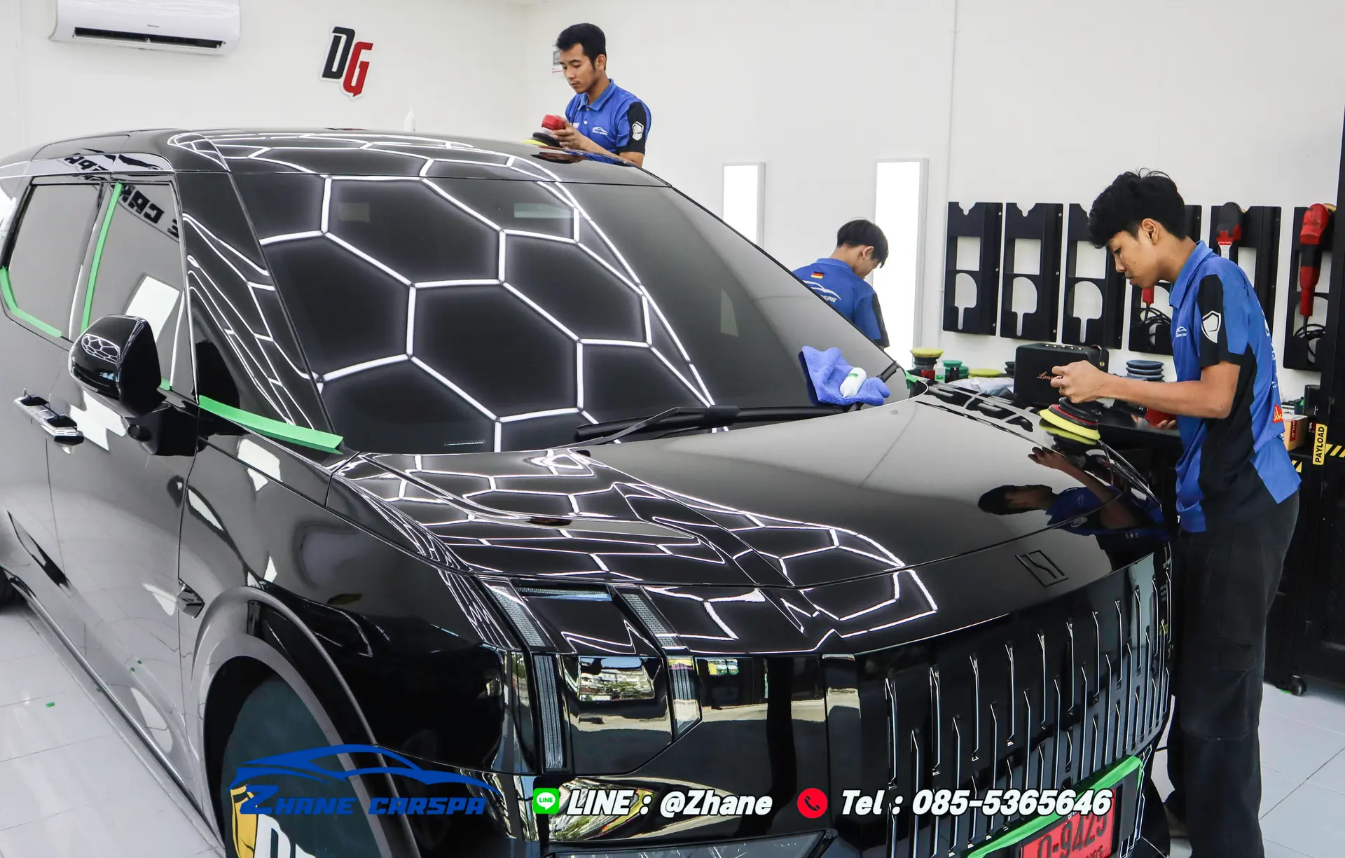 ทำไมเคลือบเซรามิกมาตรฐานสูงต้องใช้เวลาทั้งวัน? เจาะลึก 6 ขั้นตอน 6–8 ชั่วโมง